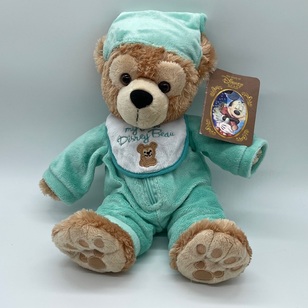 Walt Disney World Parks PRE-DUFFY Hidden Mickey 13" Plush Bear My First Rare TAG